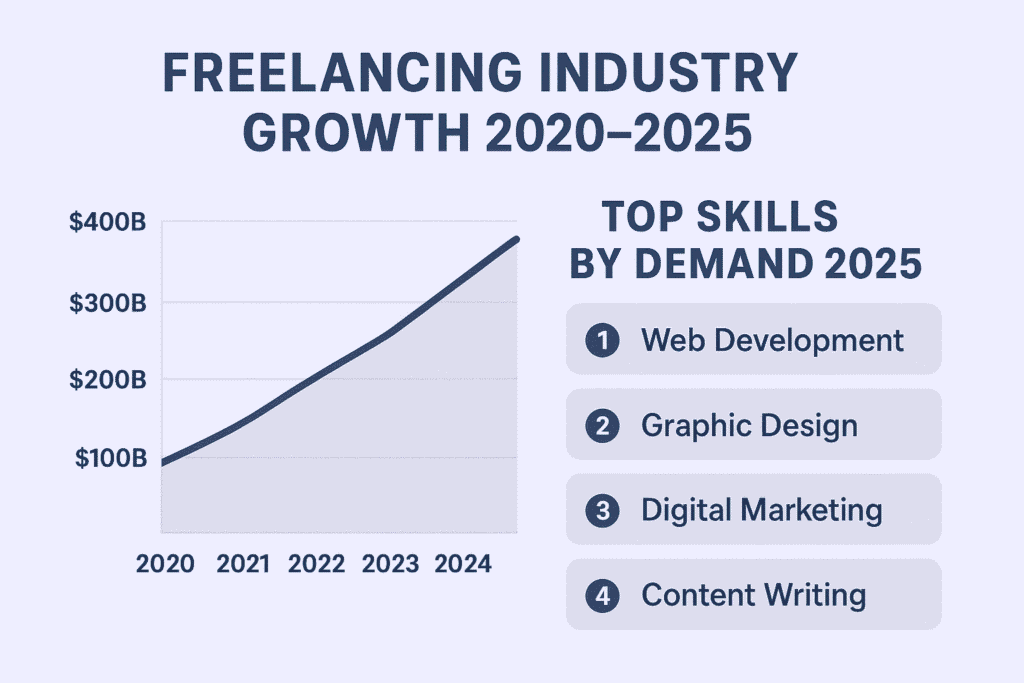Freelancing skills in demand 2025